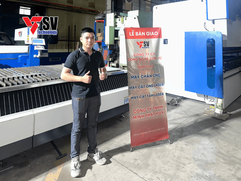 Bàn giao hệ thống máy CNC