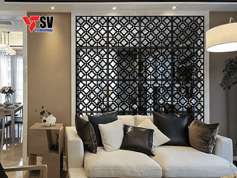 Vách CNC đơn giản và tinh tế