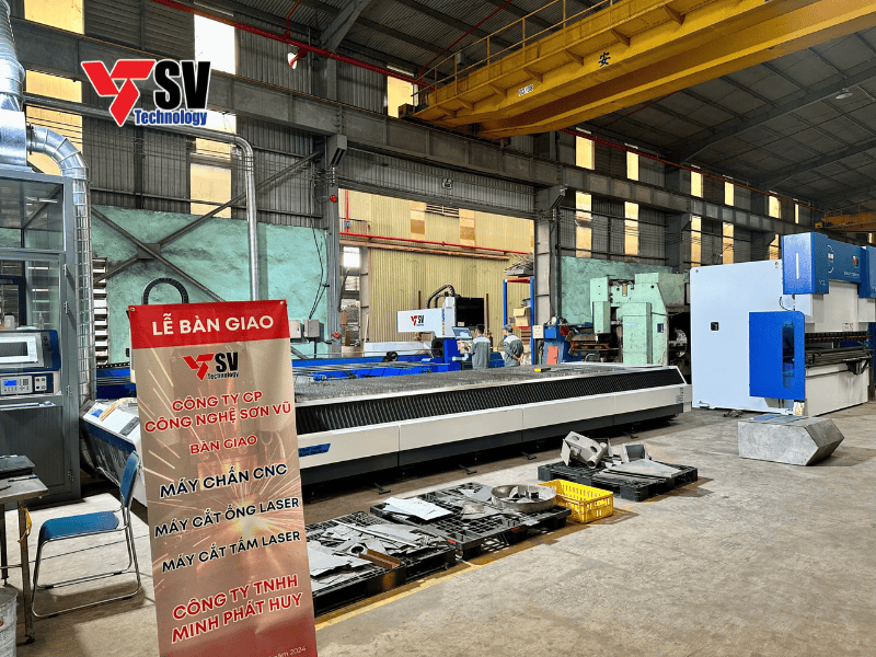 Sơn Vũ CNC hoàn tất bàn giao hệ thống máy CNC tân tiến