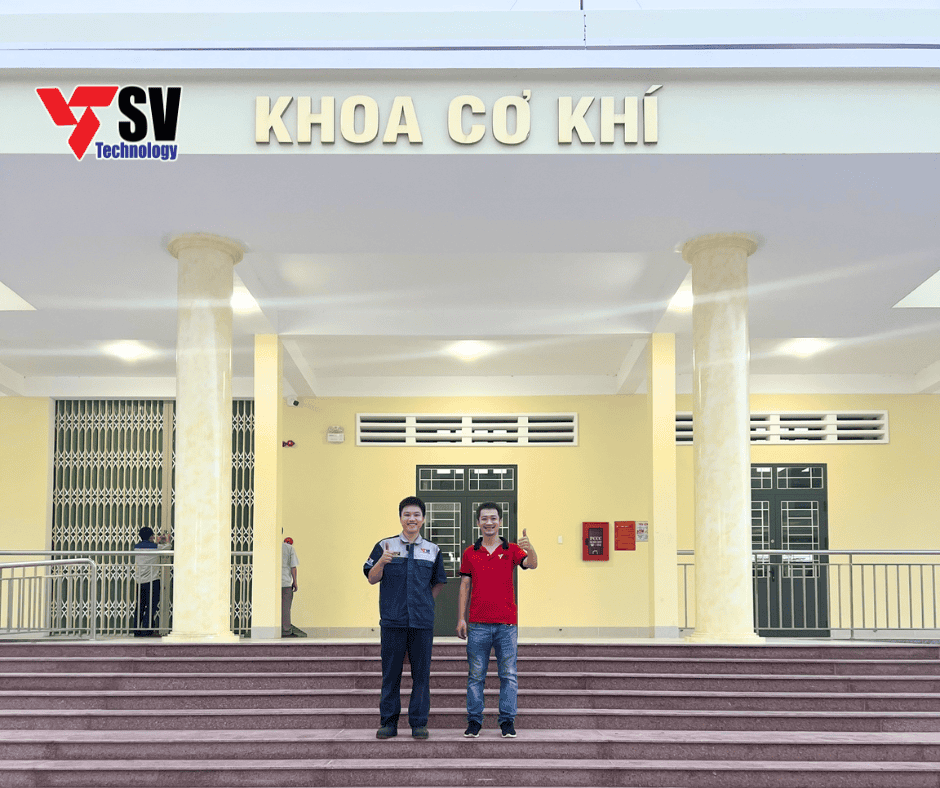 Bàn giao máy tại Trường CĐ Kỹ thuật Công nghệ Quy Nhơn