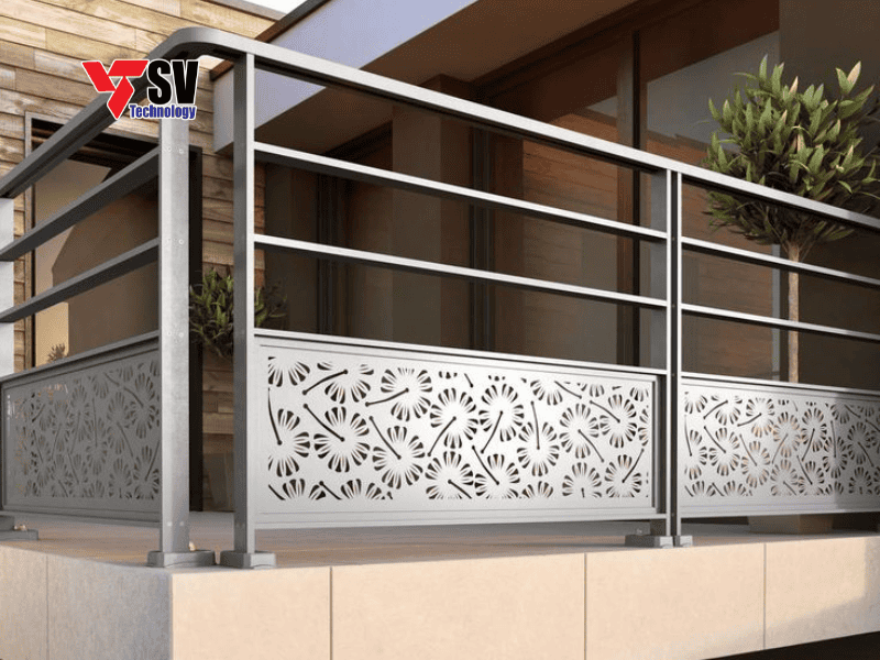 Lan can CNC có nhiều kiểu dáng khác nhau