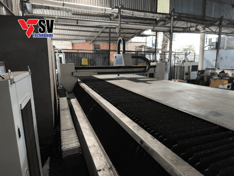 Đại Đức Thịnh đã chọn giải pháp nâng cấp máy cắt laser 1kW5 lên 12kW cùng Sơn Vũ CNC