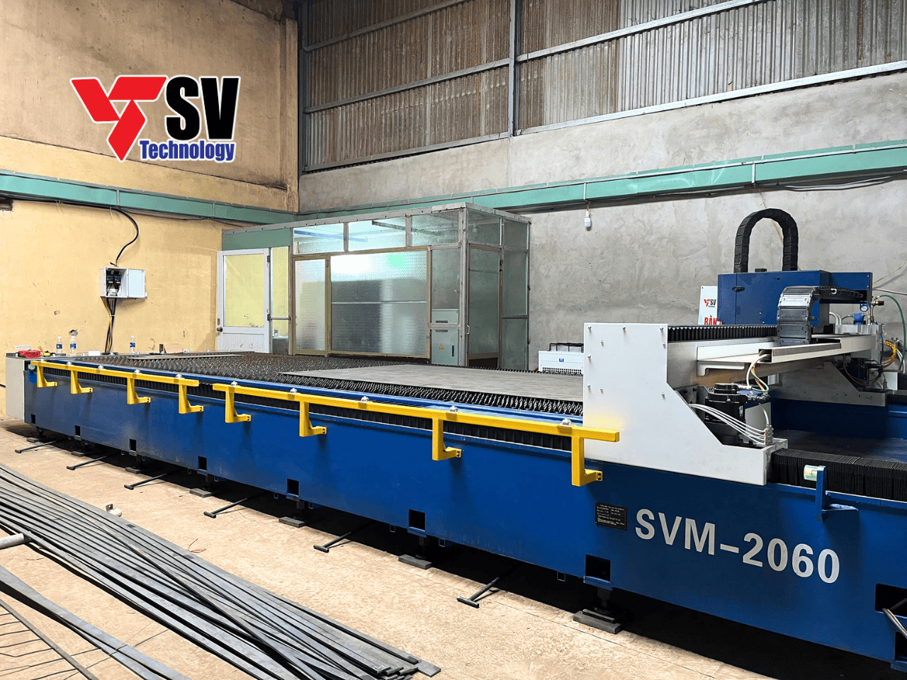 Máy cắt laser SVM-2060 6kW tại Gia Lai