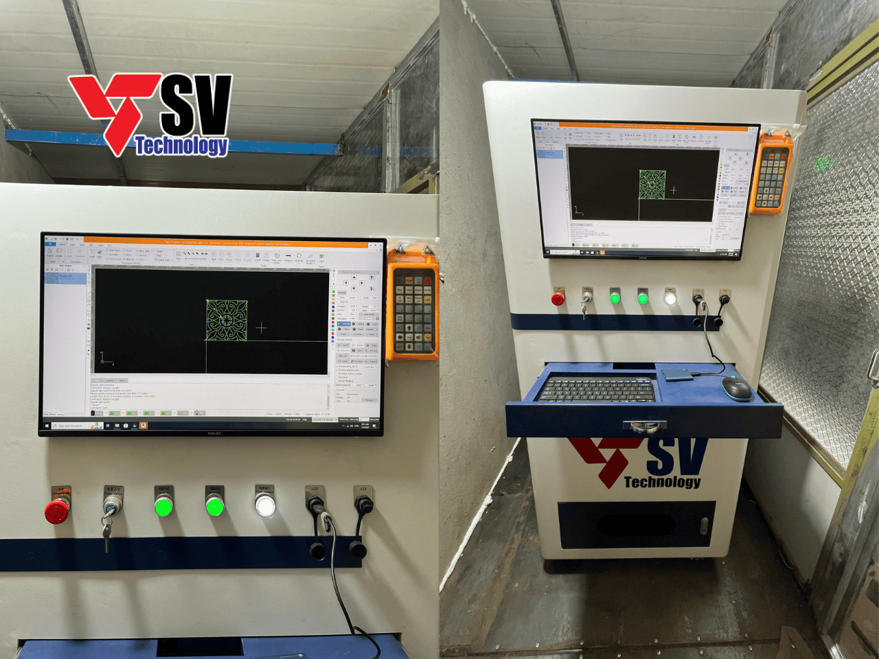 Máy cắt laser SVM-2060 6kW tại Gia Lai