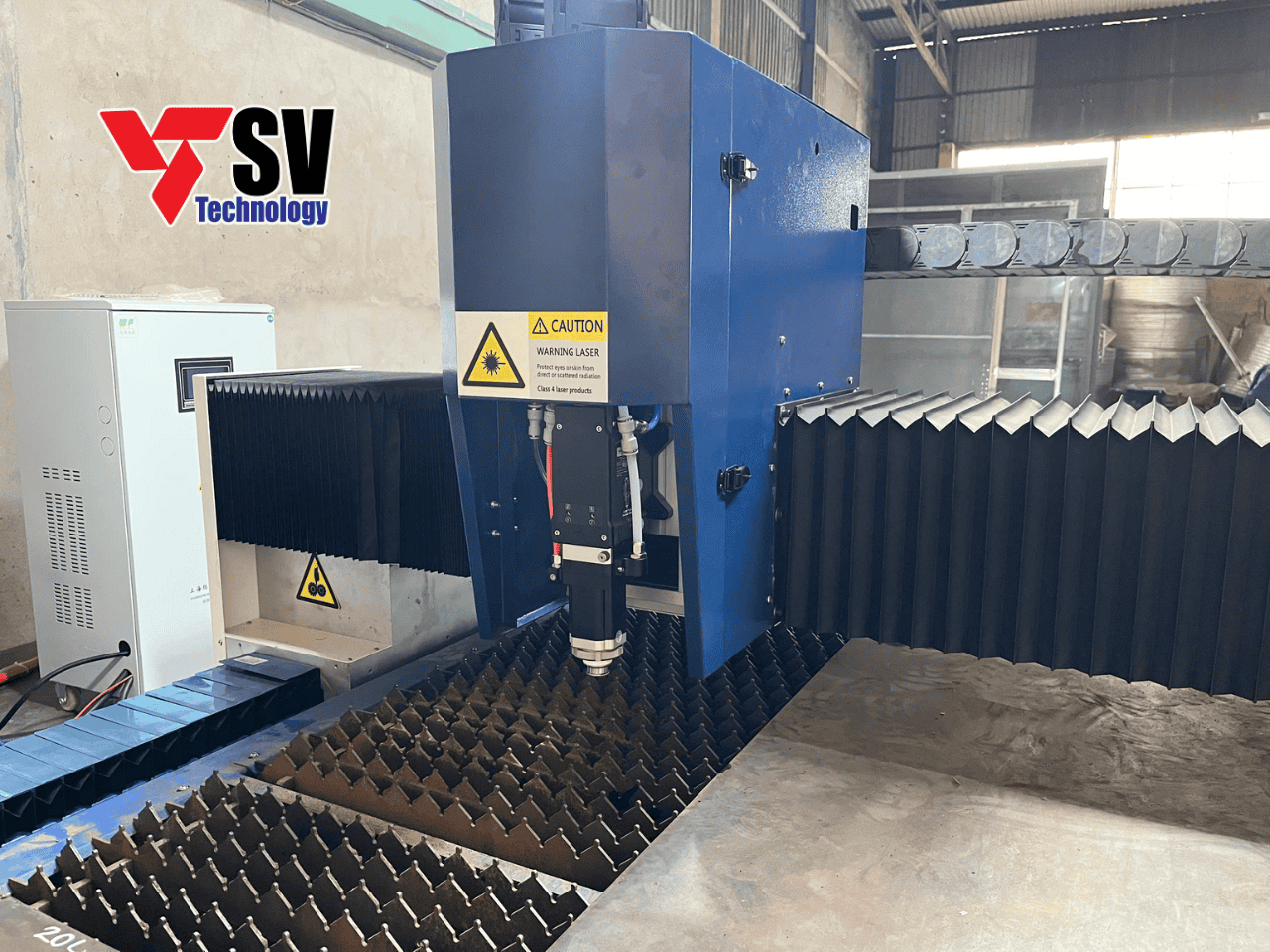 Máy cắt laser SVM-2060 6kW tại Gia Lai