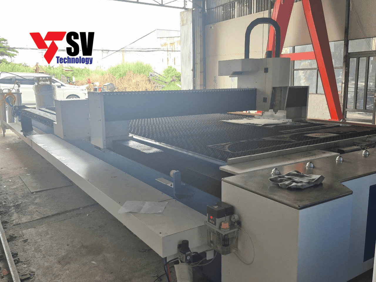 Điểm nổi bật của máy cắt laser SVM-2060 6kW 4