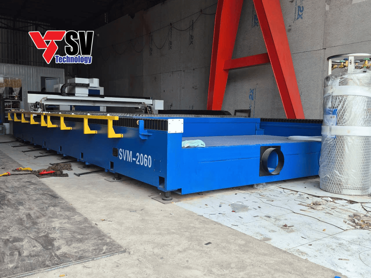 Điểm nổi bật của máy cắt laser SVM-2060 6kW 2