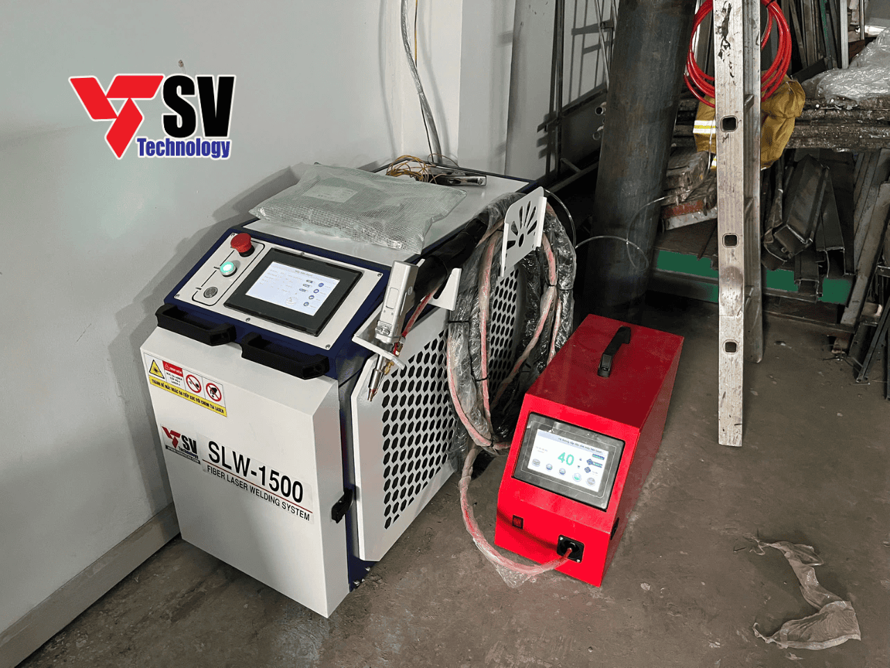 Bàn giao máy hàn laser SLW-1500 cho Công ty Minh Hiệp Thành tại TP.HCM