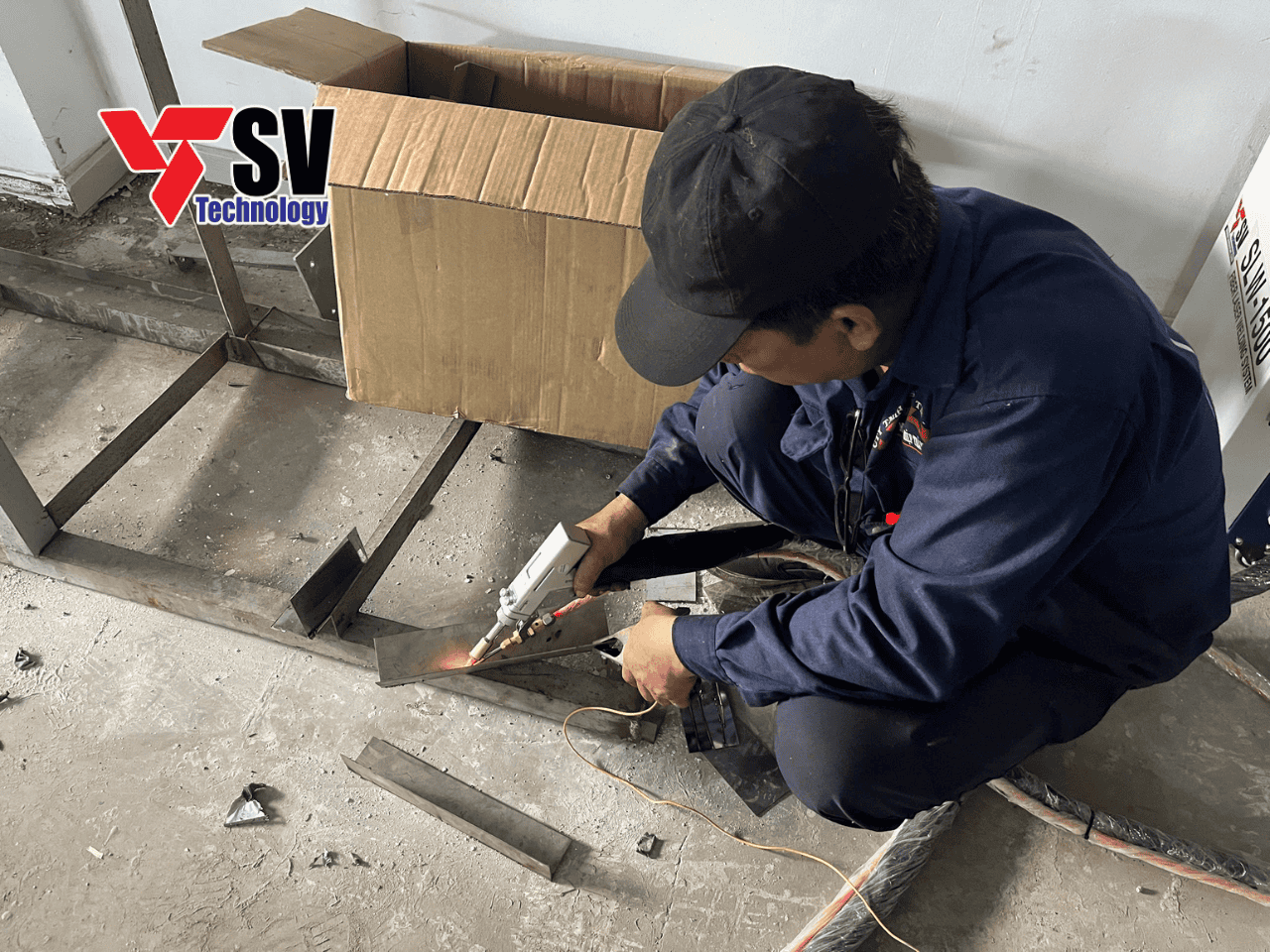 Máy hàn laser SLW-1500 giúp tăng tốc độ và năng suất