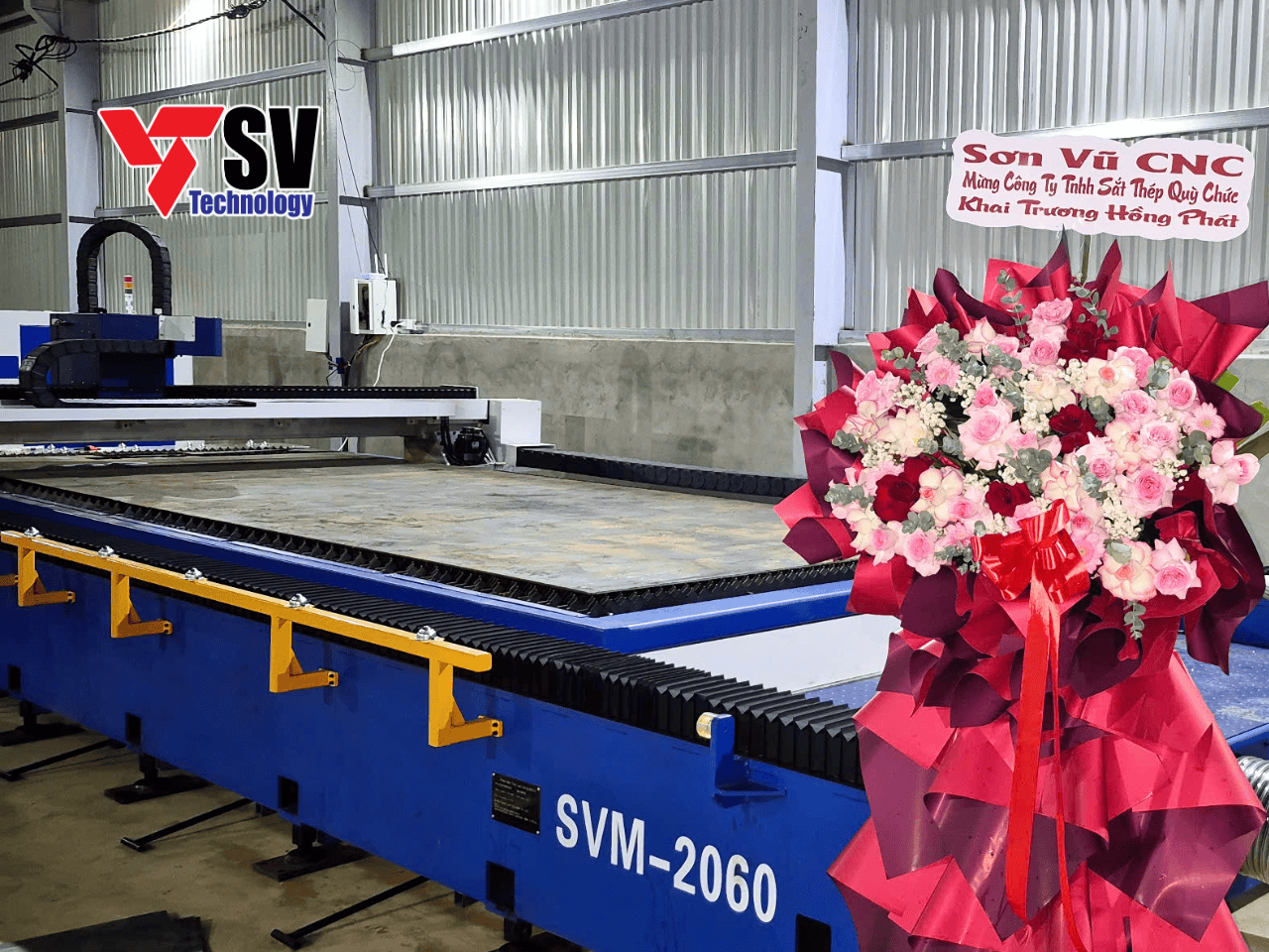 Máy cắt laser SVM-2060 - Công suất 6kW tại Đắk Lắk