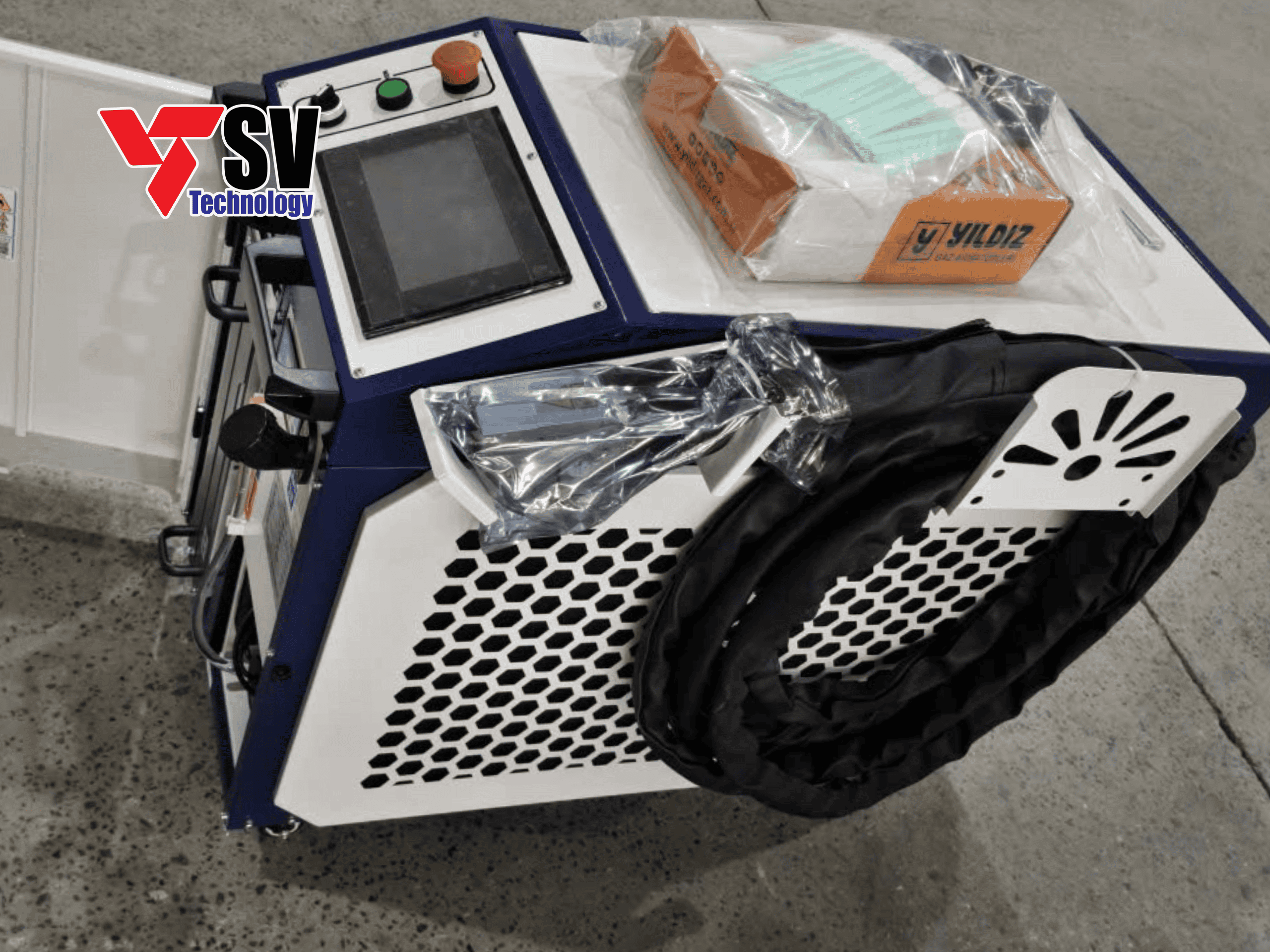 Sơn Vũ CNC đã tiến hành bàn giao máy tẩy rỉ laser thứ 2 cho CÔNG TY TNHH ACE Machinery Vina