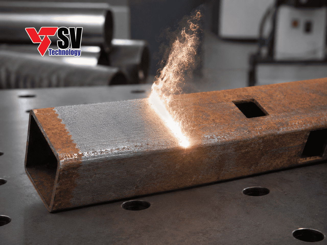 Công nghệ tẩy rỉ laser bảo vệ bề mặt vật liệu