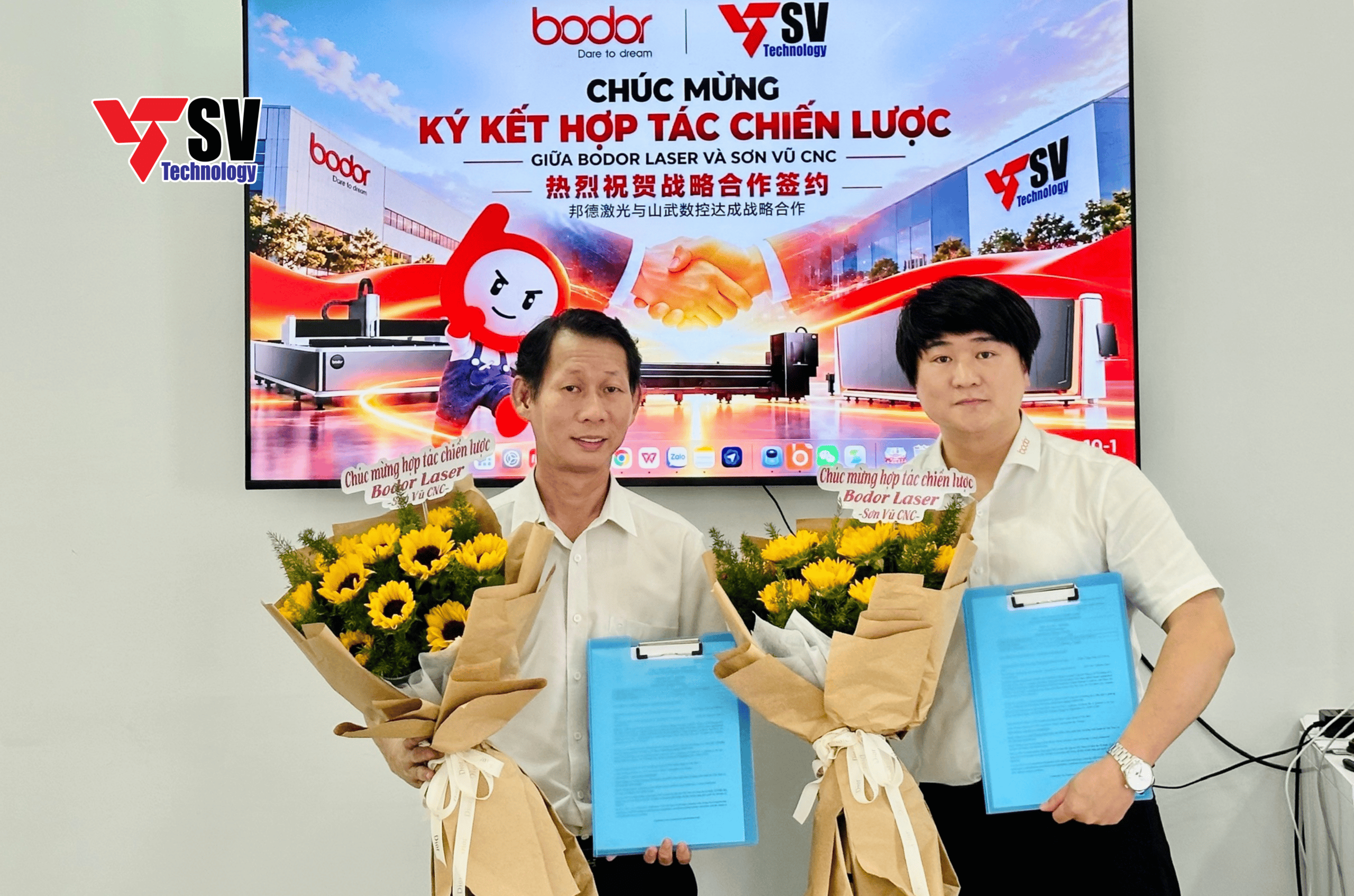 Sơn Vũ CNC & Bodor - Suy nghĩ, hành động, cùng nhau mang lại thành công cho bạn!